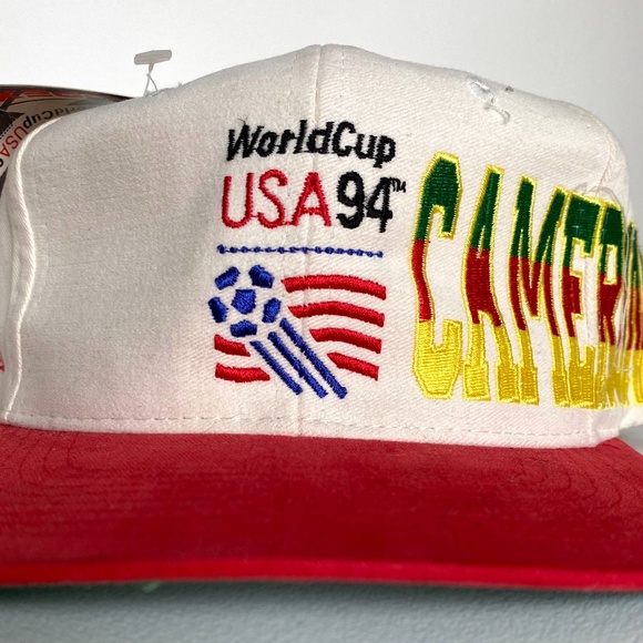 CAMEROON WORLD CUP 1994 RETRO SNAPBACK CAP - Picture 1 of 5